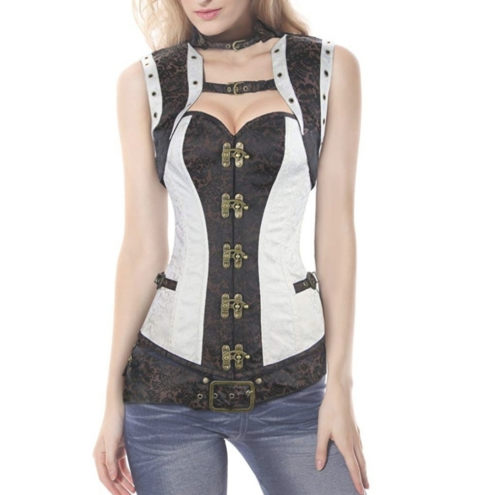 Renesaunce bustier steel boned corset - Picture 1 of 6